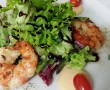 Blattsalat Riesengarnelen